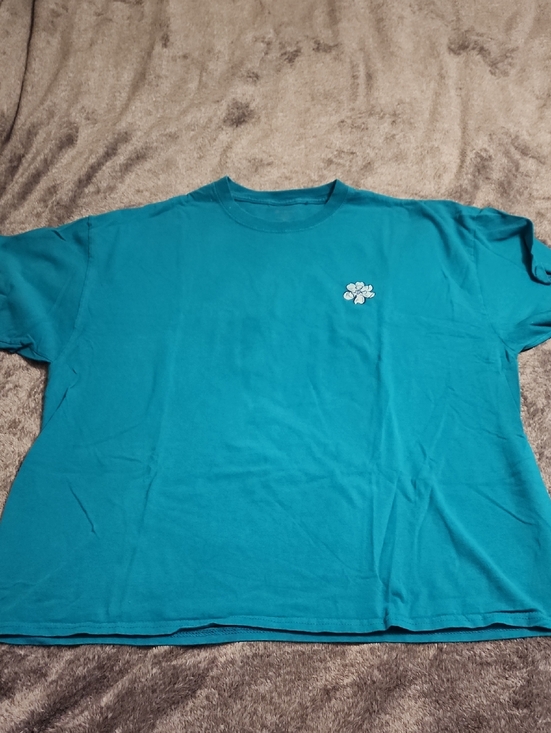 Tops - Ladies Its A Girl Thing Teal Crewneck Short Sleeve Shirt - Casual Everyday Tee